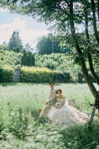 My Little Studio by BRIDES_ロケフォト　森・川・公園で　ナチュラルな雰囲気