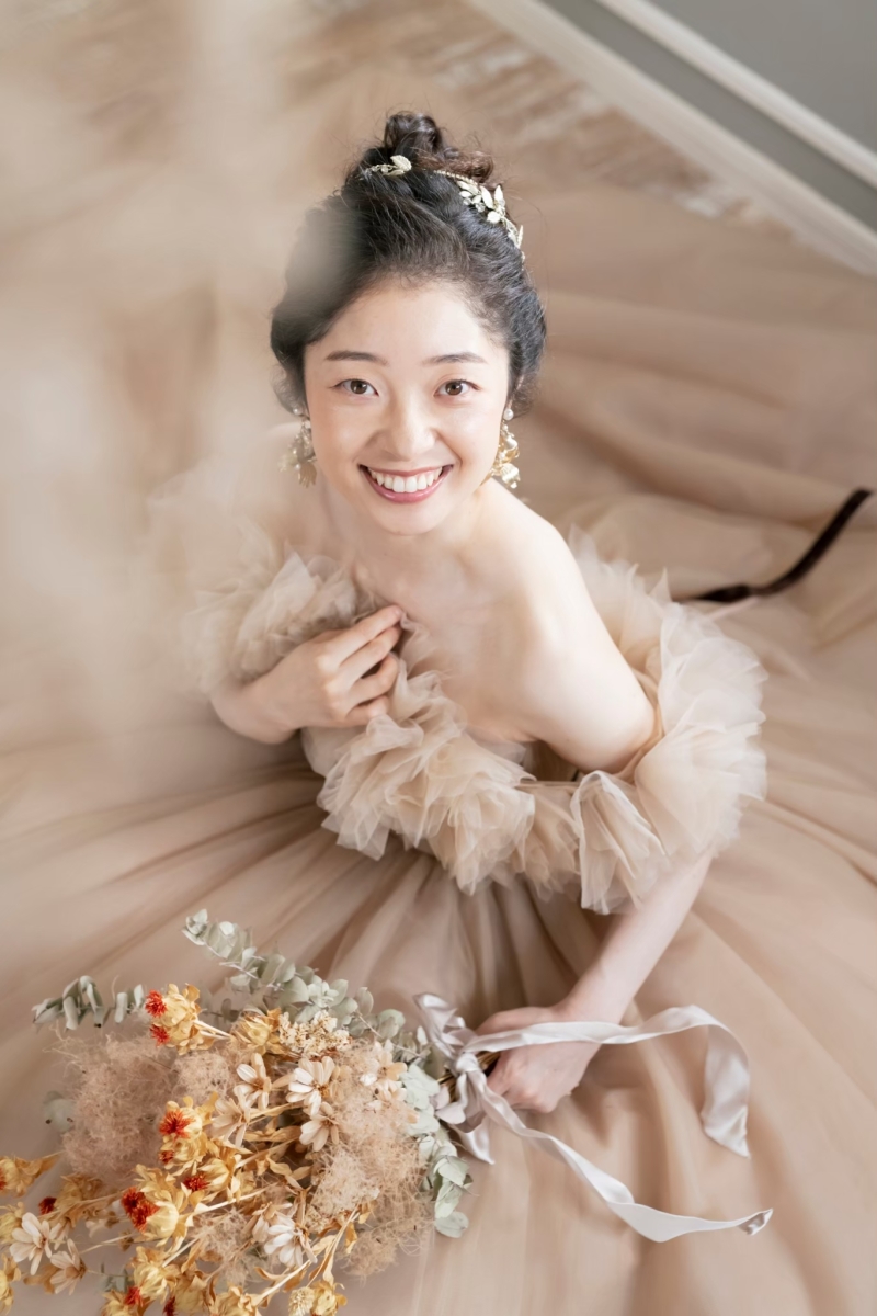 洋装 スタジオ撮影 プレミアムプラン(ドレス1点・お肌レタッチ付データ150カット)ペットとの撮影OK!