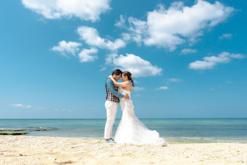 開放感あふれるビーチフォト♪