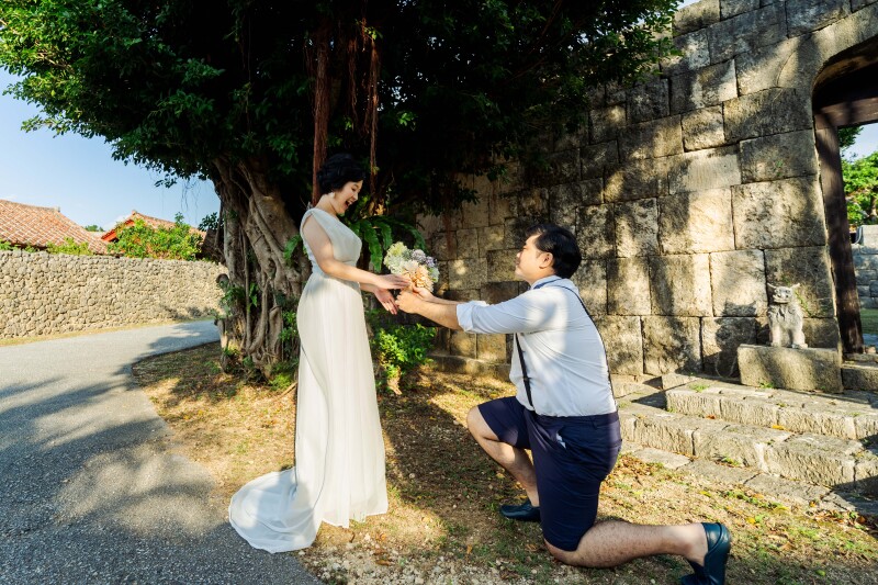 むら咲むらの街並みで