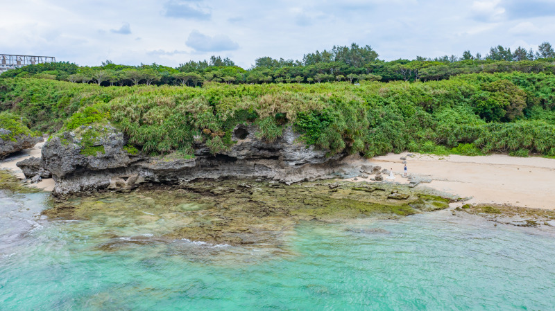 海だけじゃない自然に囲まれて