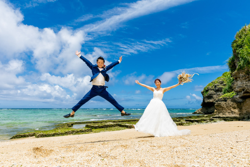 広大なビーチにテンション上がりまくり！