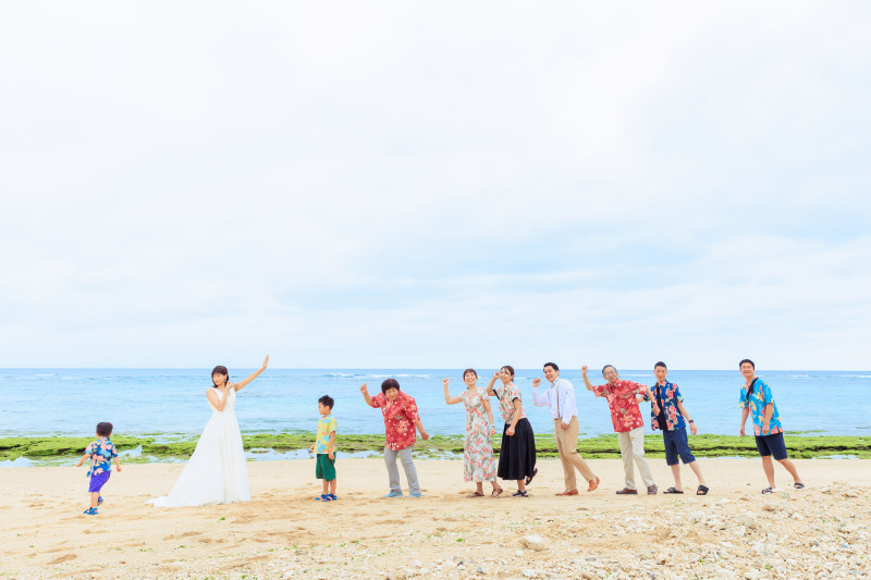 家族全員で記念撮影♪