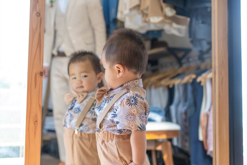 ボクも蝶ネクタイ♡