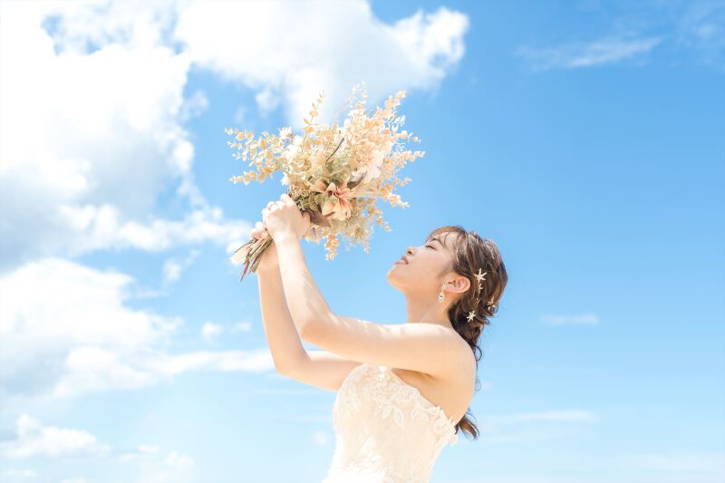 ブーケのソロショット