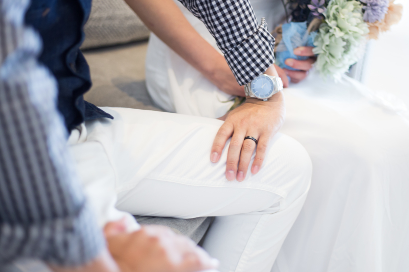 お互いに好きなところを...