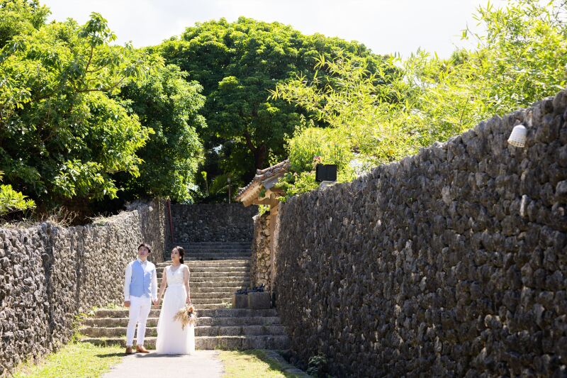 琉球の街並みを散策