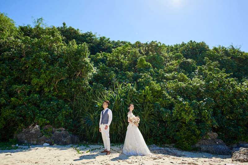 ビーチにGREENもあるんです!