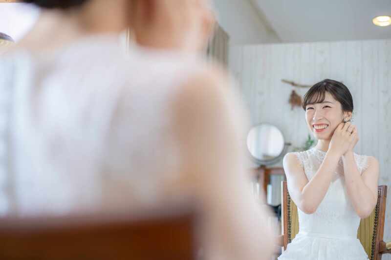 鏡越しの私、綺麗になったかな?