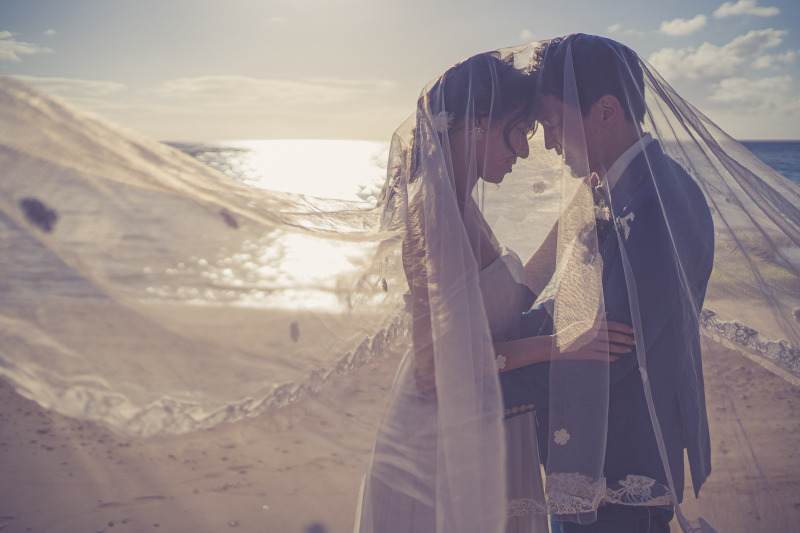 ロングベールにつつまれて