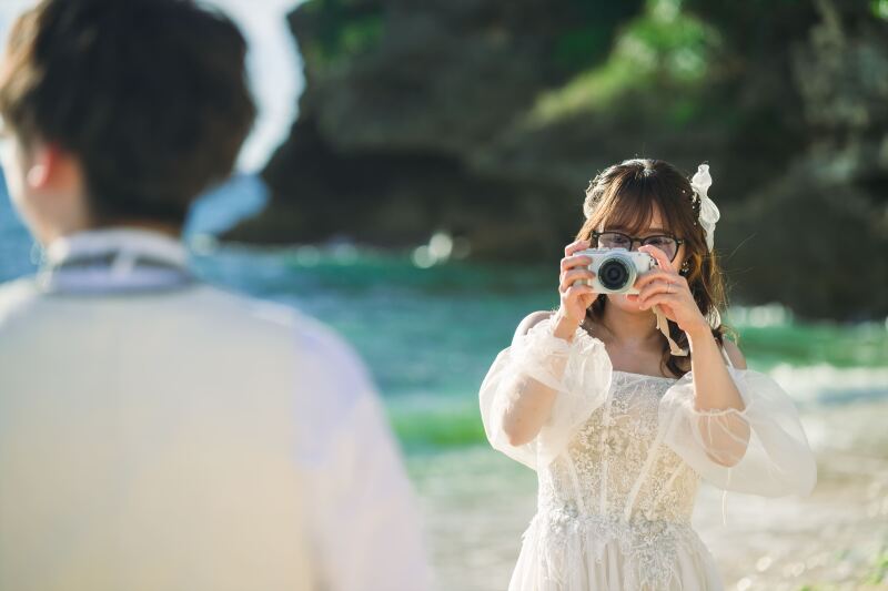 新婦様はカメラマン