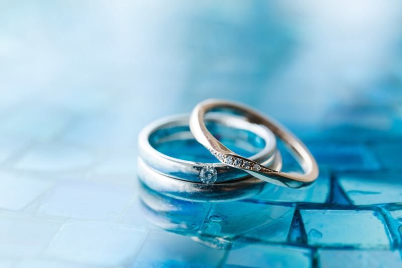 幸せが伝わるリングフォト