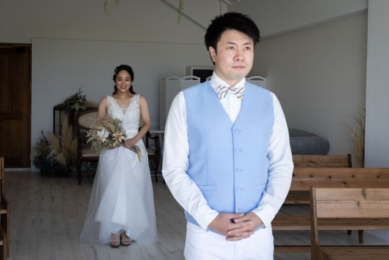 チャペルでファーストミート