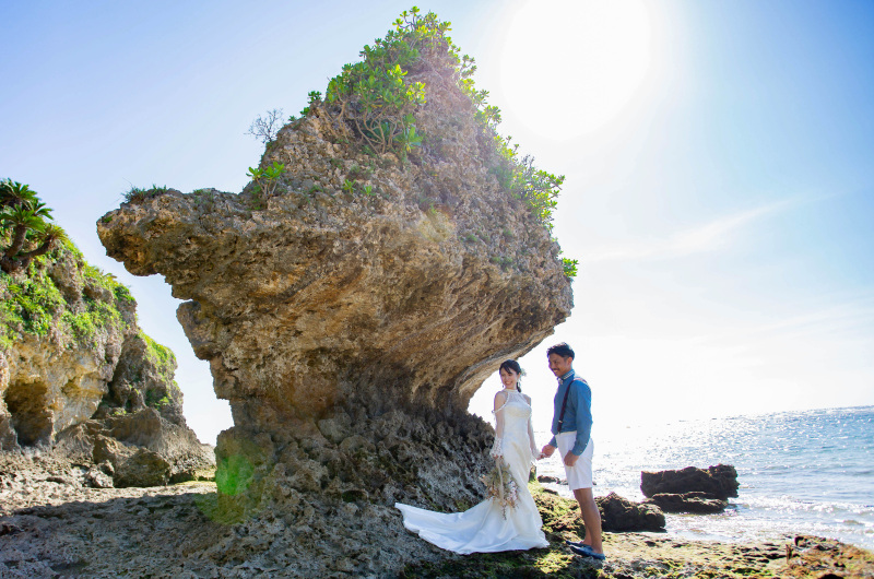 海外のようなロケーション。