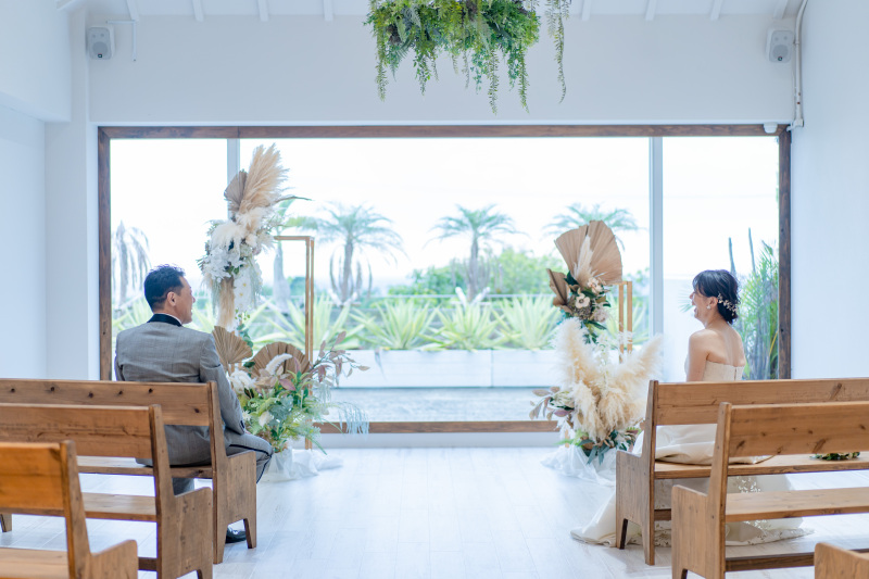 お衣装2着目はチャペルから＊