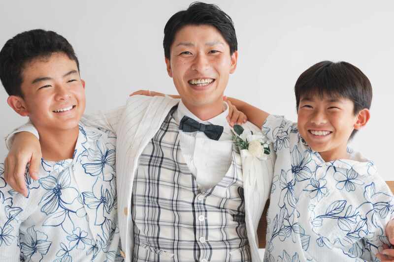 パパと一緒に！