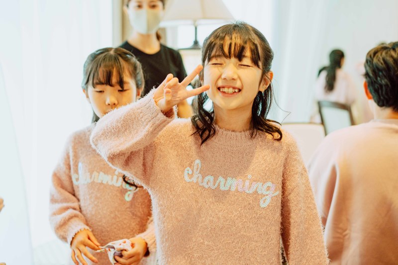 おめかししました!