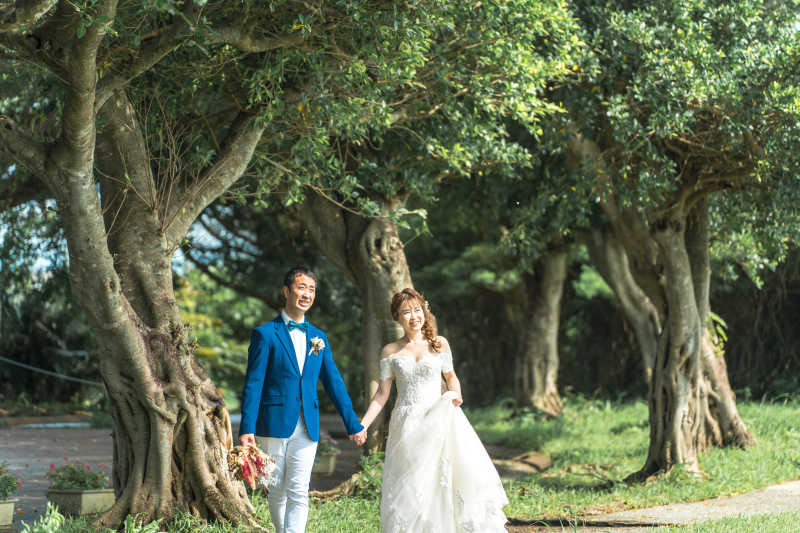 ガジュマルの中を歩くだけで素敵な１枚に