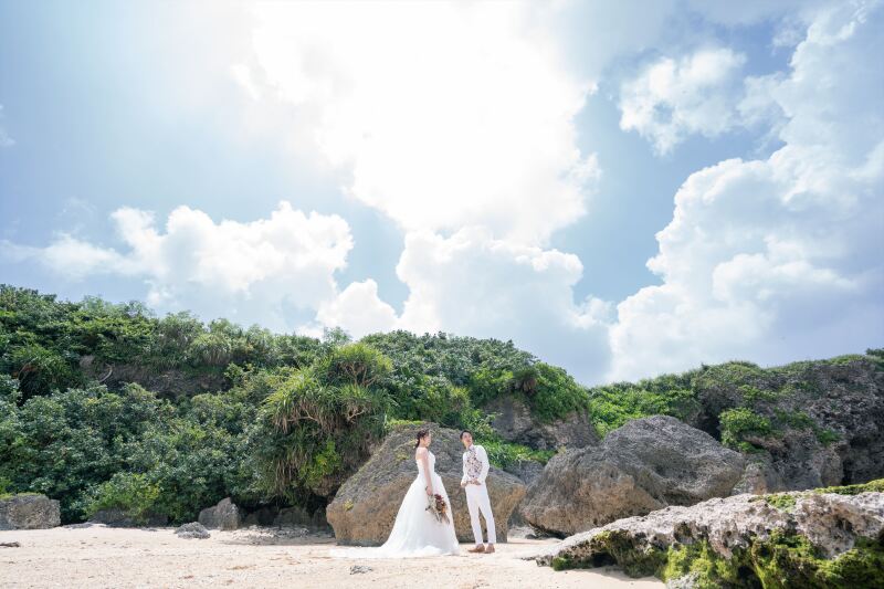 ビーチに着きました!