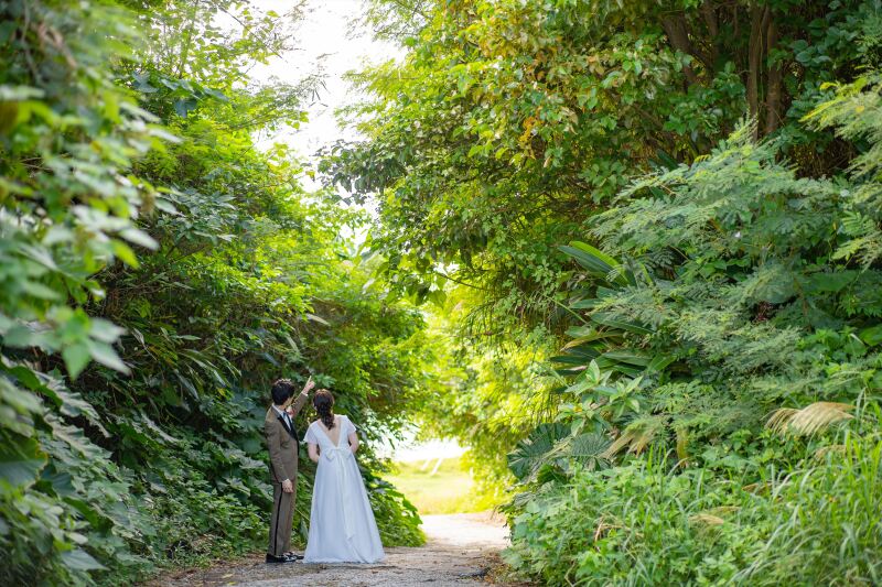 グリーンの小道