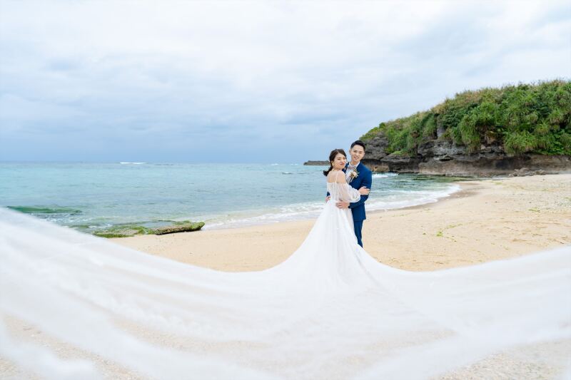 はじめにロングベールカットからいきましょう