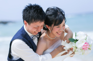 プライベートビーチで♪