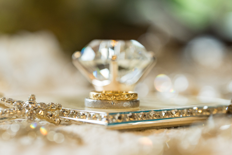撮影のスタートは指輪の撮影から☀