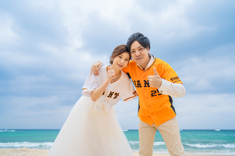 ジャイアンツのユニホームを着て♪