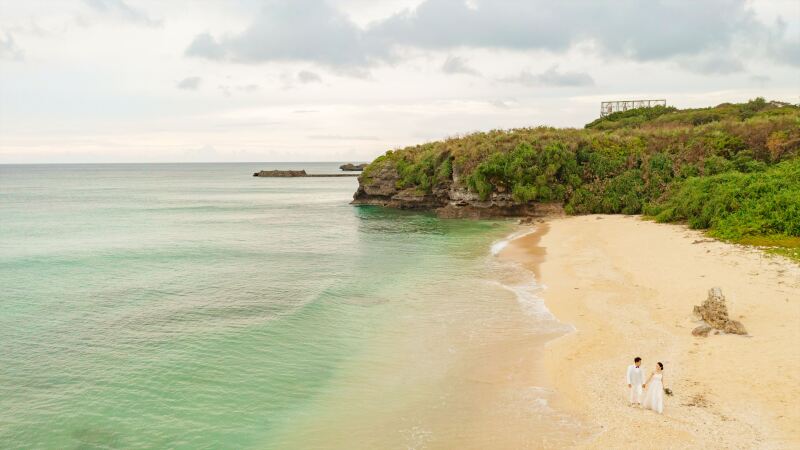 ドローンで迫力ある一枚を