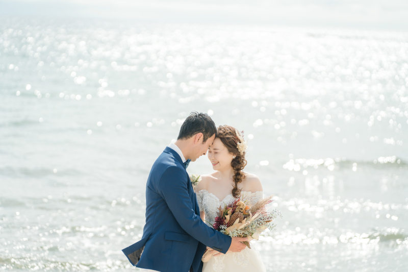 午後の水面はきらりと光る