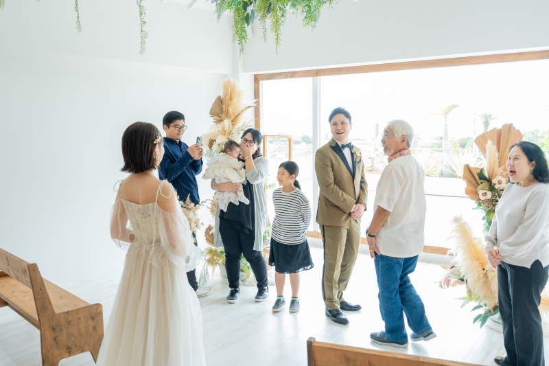 チャペルでのファミリーミート