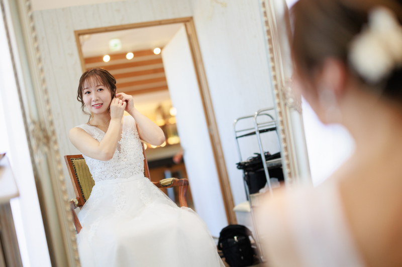 ワクワクドキドキのブライズルーム