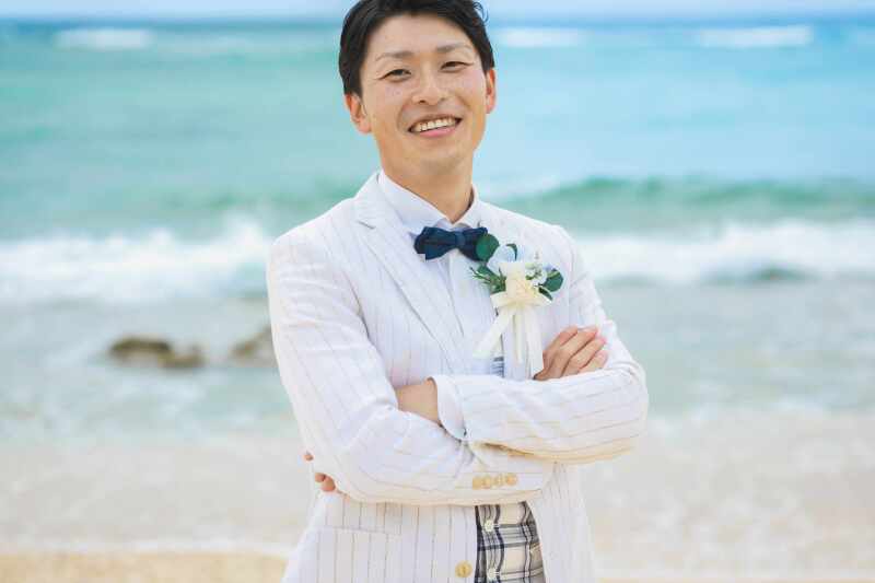 新郎様のソロも