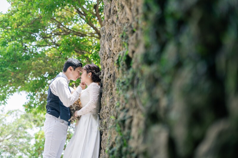 グリーンだけでなく岩場でのお写真も！