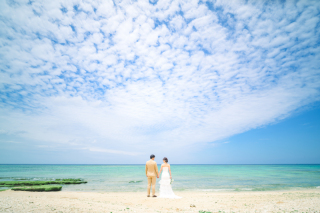 ハピネスプラン【2025】広がる天然ビーチとアットホームな貸切チャペル