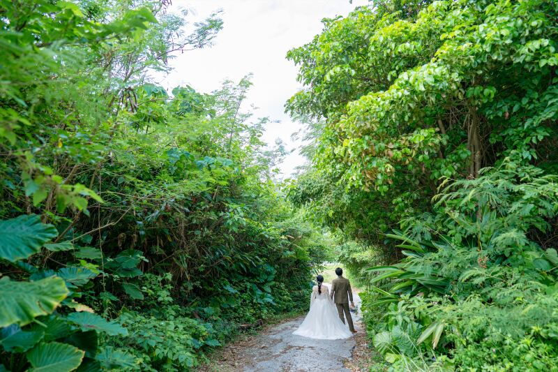 そろそろビーチに到着です