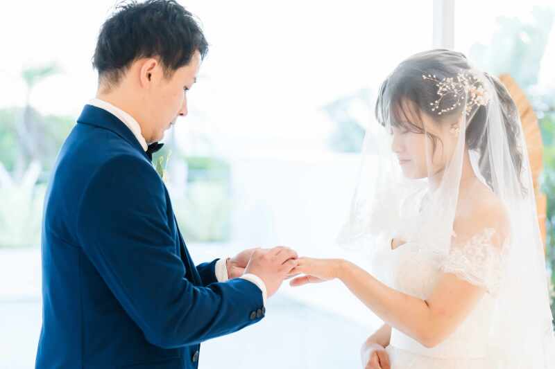 指輪交換はクライマックスシーン