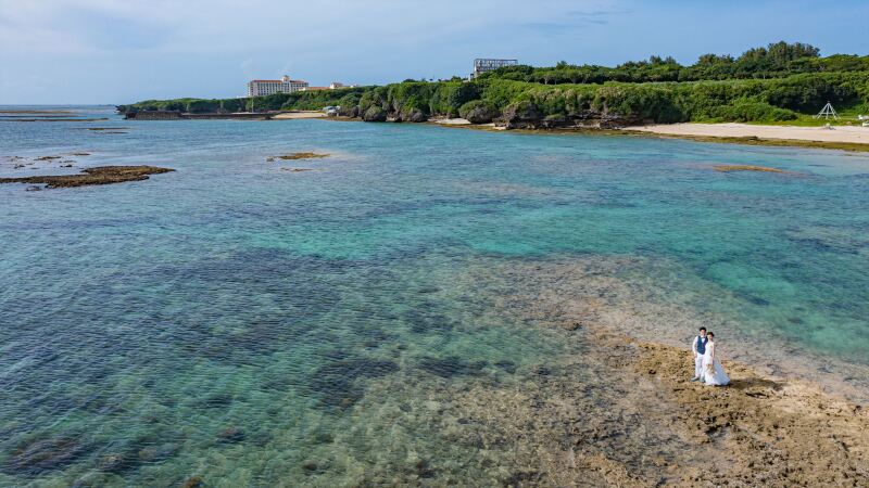 広大な沖縄の海