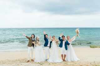 ３カップル様　仲良くフォトウェディング！！！