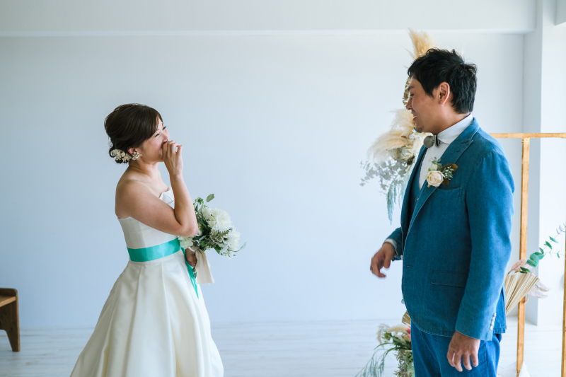 つづいてチャペルにてファーストミート♡