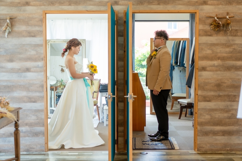 お仕度ショット