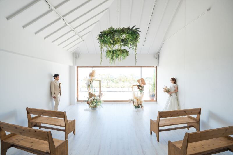 チャペルでパシャリ！