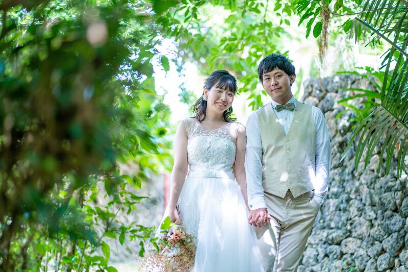 おふたりの優しい笑顔