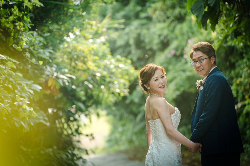 ビーチに向かうグリーンロード。