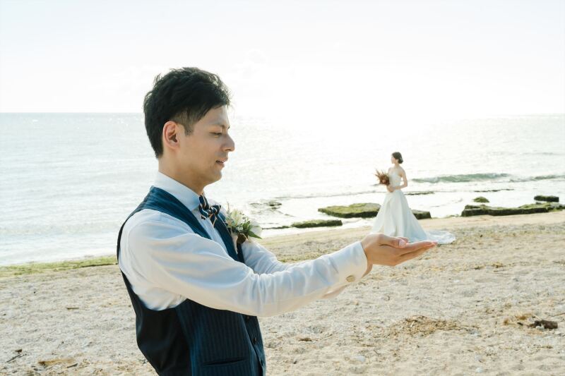 新郎様の手には！！