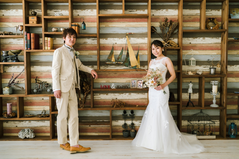 チャペル内フォトブース