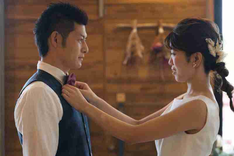 撮影前のワンシーン