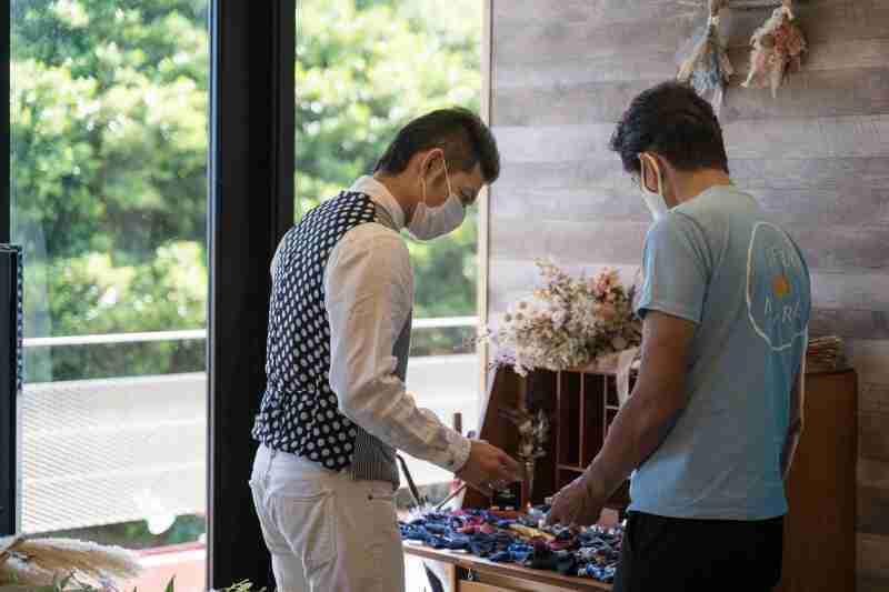 メンズもいろいろ選べますよ