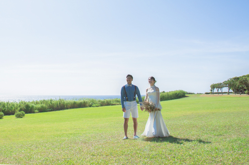 水平線がどこまでも続く...