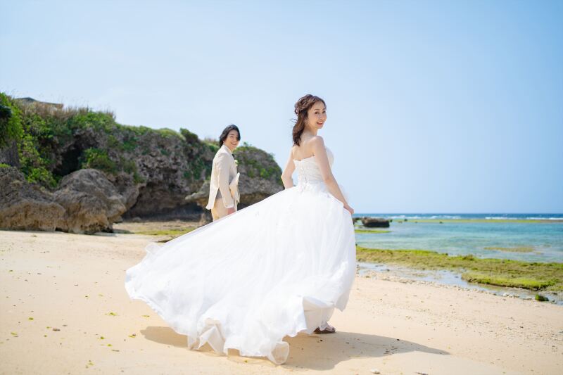 海風が気持ちいいビーチ